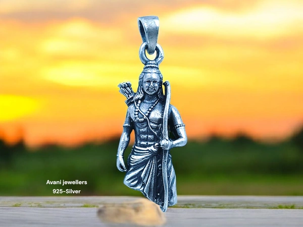 Silver God Pendant - 6.05