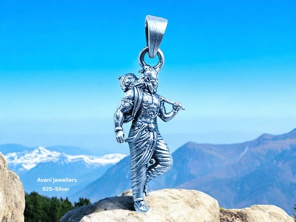 Silver God Pendant - 3.26
