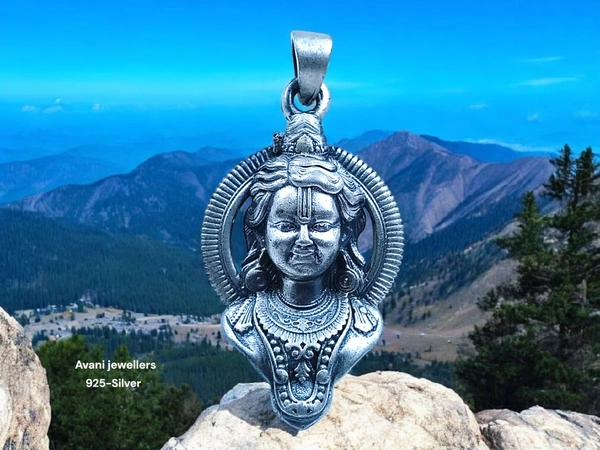 Silver God Pendant - 10.42