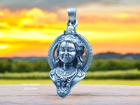 Silver God Pendant - 10.42