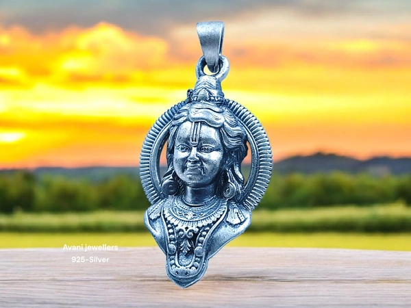 Silver God Pendant - 10.42