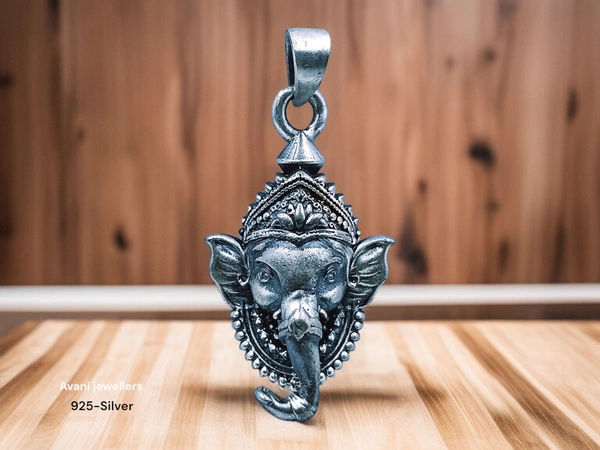 Silver God Pendant - 6.3