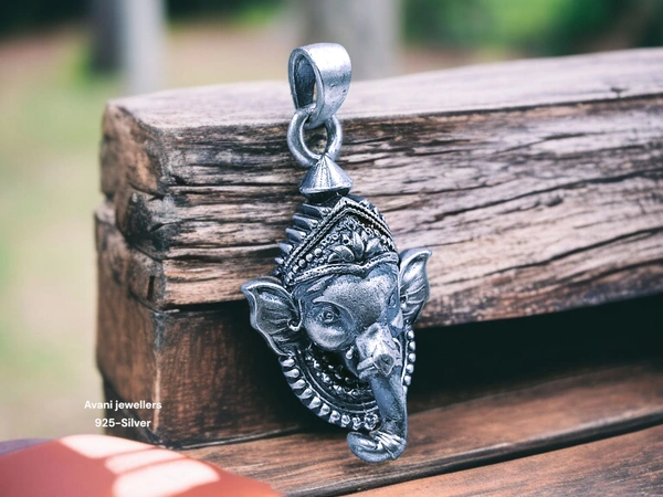 Silver God Pendant - 6.3
