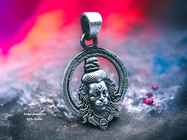 Silver God Pendant - 3.87
