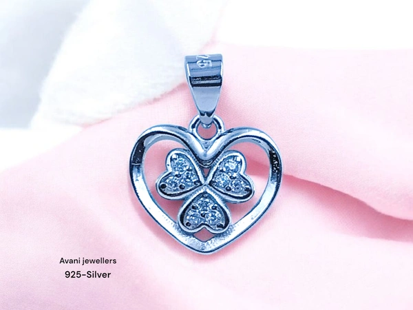 Silver Love Pendant - 1.2