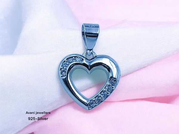 Silver Love Pendant - 1.27