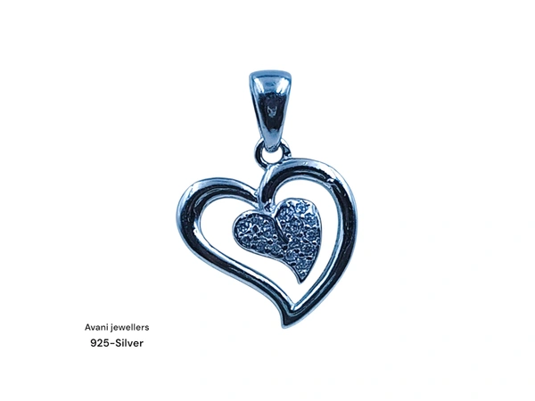 Silver Love Pendant - 1.14