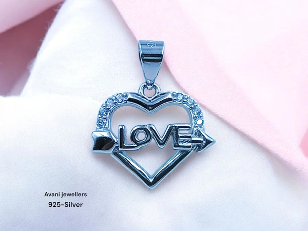 Silver Love Pendant - 1.22