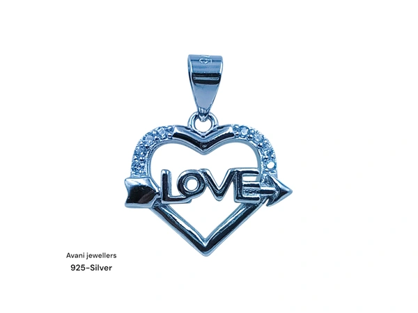 Silver Love Pendant - 1.22