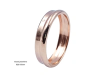Silver Ladies Plain Ring - 2.36, 20, ROSE