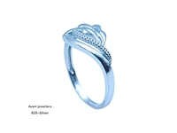 Silver Ladies Plain Ring - 1.63, 10