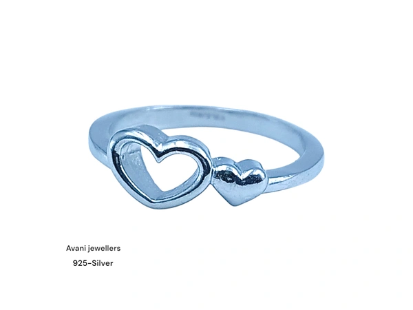 Silver Ladies Plain Ring - 1.99, 12