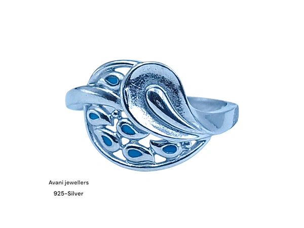 Silver Ladies Plain Ring - 1.86, 11