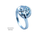 Silver Ladies Plain Ring - 1.86, 11