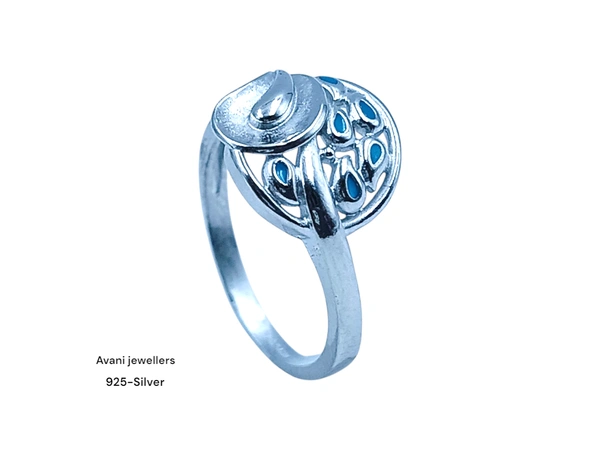 Silver Ladies Plain Ring - 1.86, 11