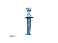 Silver Name Pendant - 0.83