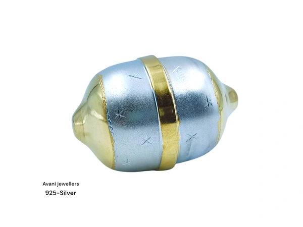 Silver Nariyal - 11.02, 2 INCH, Golden White