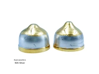 Silver Nariyal - 11.02, 2 INCH, Golden White