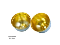 Silver Nariyal - 10.97, 2 INCH, Golden White