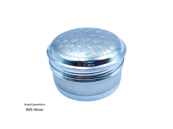 Silver Sindoor Dibiya - 18.69, 1.10 INCH