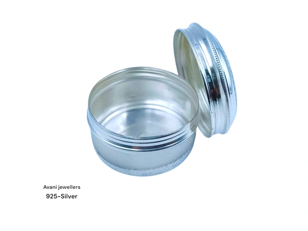 Silver Sindoor Dibiya - 14.87, 1.6 INCH