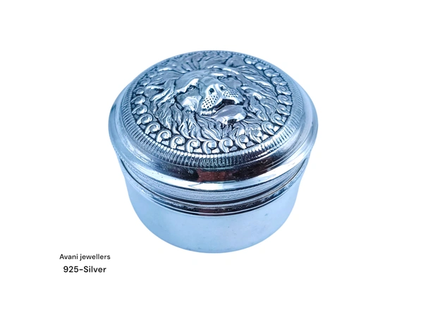 Silver Sindoor Dibiya - 20.47, 1.10 INCH