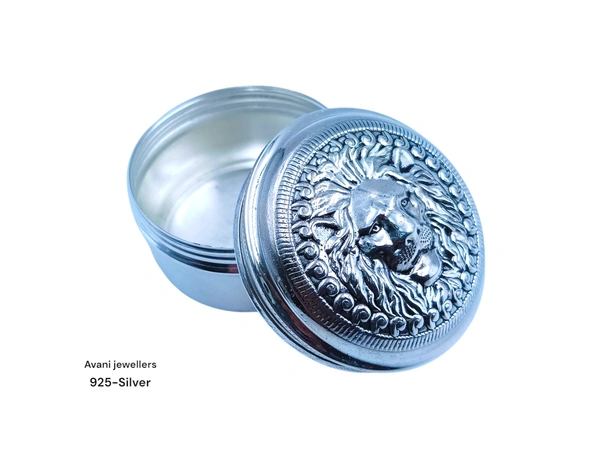 Silver Sindoor Dibiya - 20.47, 1.10 INCH