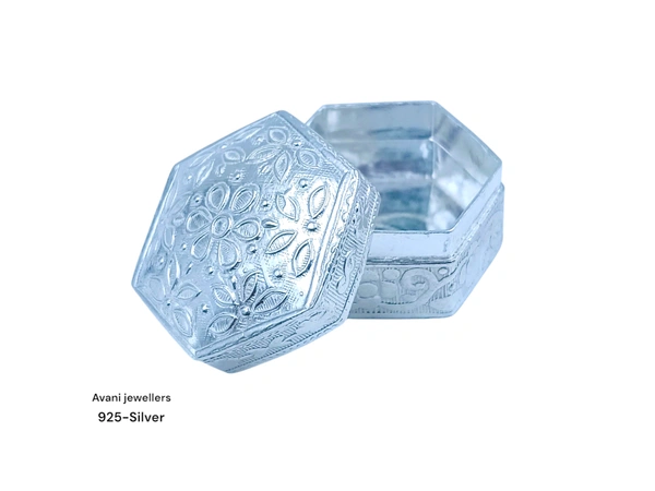 Silver Sindoor Dibiya - 19.3, 1.4 INCH
