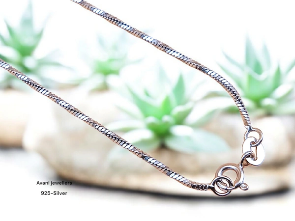Silver Italian Chain - 18 INCH, 4.02