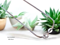 Silver Italian Chain - 18 INCH, 3.41