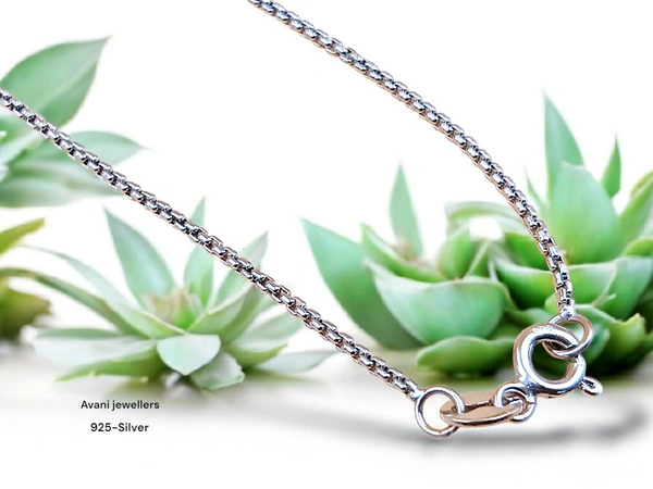 Silver Italian Chain - 18 INCH, 3.39