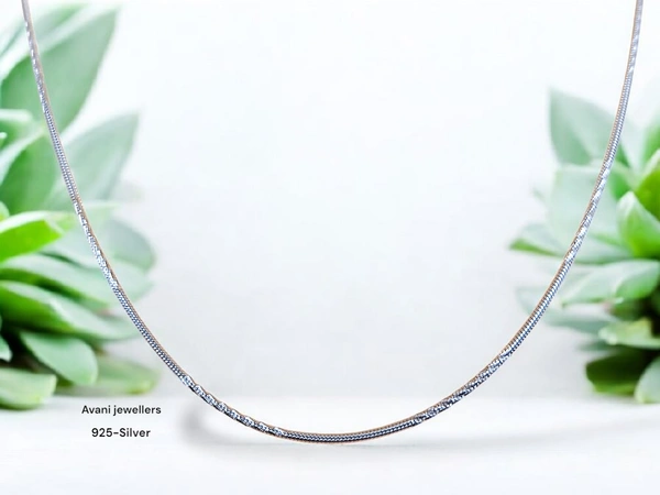 Silver Italian Chain - 18 INCH, 3.67