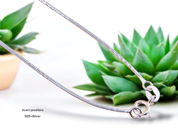 Silver Italian Chain - 18 INCH, 3.67