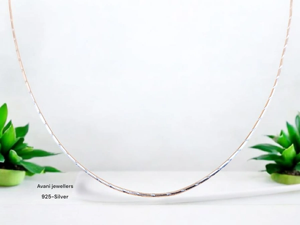 Silver Italian Chain - 18 INCH, 3.22