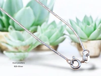 Silver Italian Chain - 18 INCH, 3.22