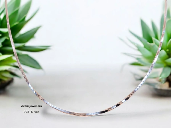 Silver Italian Chain - 18 INCH, 3.83