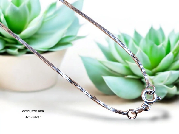 Silver Italian Chain - 18 INCH, 3.83