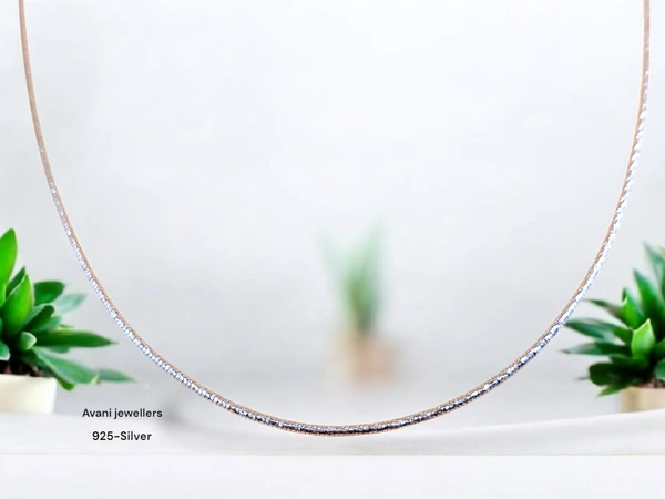 Silver Italian Chain - 18 INCH, 5.08
