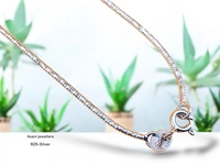 Silver Italian Chain - 18 INCH, 5.08