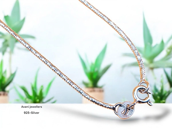 Silver Italian Chain - 18 INCH, 5.08