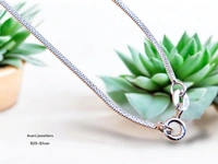 Silver Italian Chain - 18 INCH, 4.85