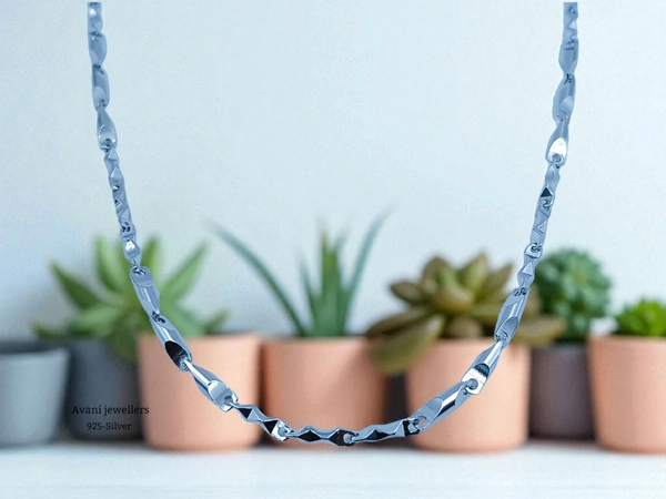 Silver Italian Chain - 24 INCH, 19.71
