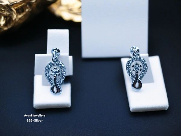 Silver Upper Ear Tops - 1.5