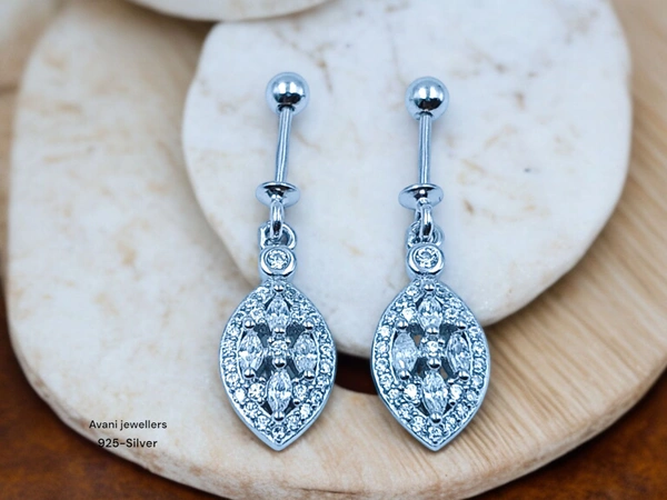 Silver Upper Ear Tops - 2.1