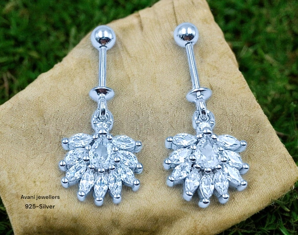 Silver Upper Ear Tops - 2.2