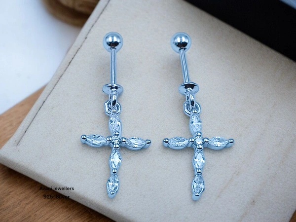 Silver Upper Ear Tops - 1.09