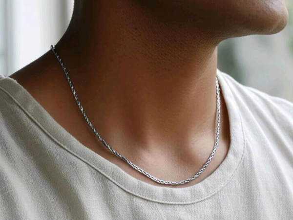 Silver Gents Chain - 20, 4.55