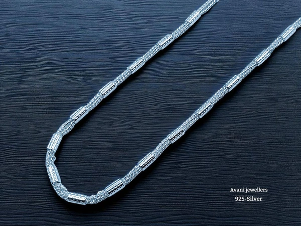 Silver Gents Chain - 24, 18.48