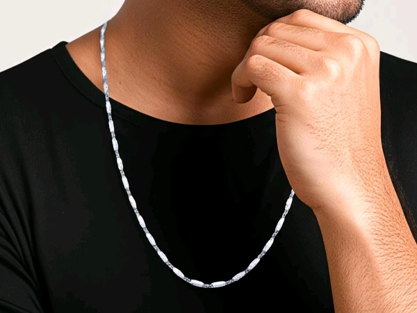 Silver Gents Chain - 12.77, 20