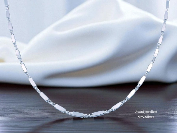 Silver Gents Chain - 12.77, 20